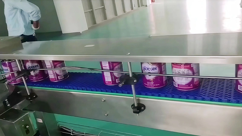 نظام تعقيم نفقي بأشعة فوق بنفسجية للعلب المعدنية – نسخة 3