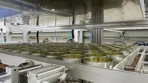 معداتنا في خط إنتاج علب وعبوات المشروبات لأحد العملاء من الهند