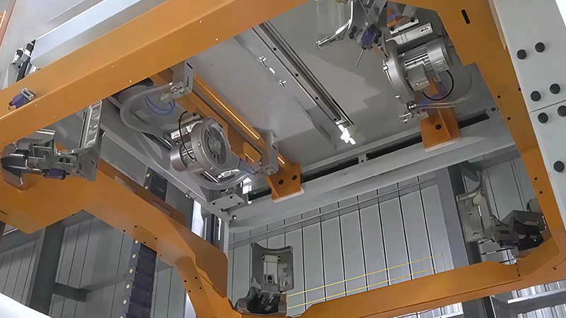 جهاز التغليف الأوتوماتيكي بغلاف السترتش علوي للباليتات