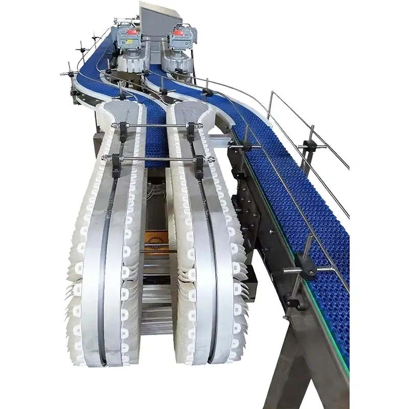 الأنظمة الناقلة للعلب المعدنية في خط الإنتاج