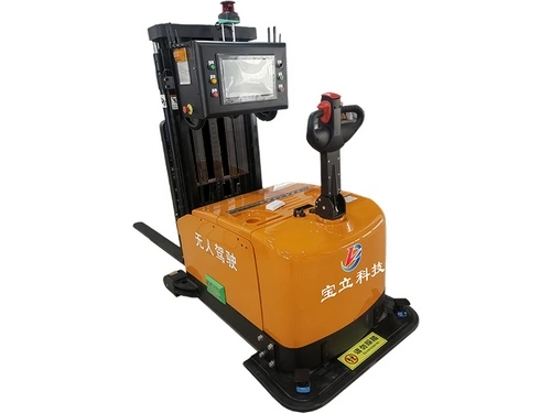 نظام مناولة عبر رافعة شوكية ذكية AGV