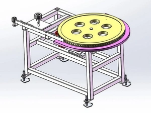 ناقل مغناطيسي لإعادة توجيه أجسام العلب