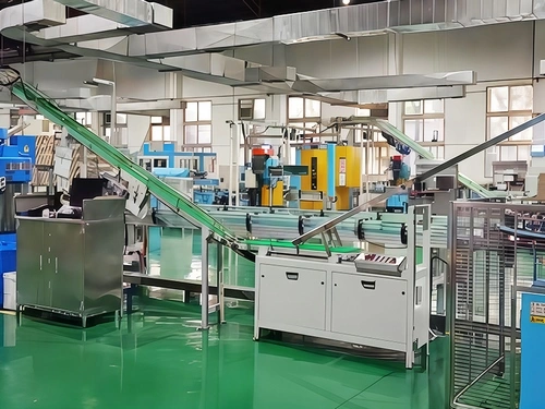 وحدة آلية لتغذية أغطية العلب (مجهزة بنظام يدوي لإزالة مواد التغليف عن أغطية العلب)