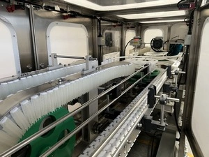 جهاز تعقيم العلب بالهواء المؤين مع تثبيت العلب