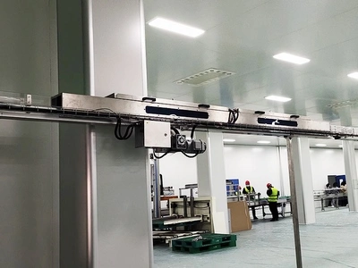 نظام تعقيم نفقي بأشعة UV للعلب المعدنية