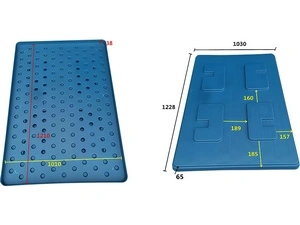 أغطية علوية للباليتات البلاستيكية