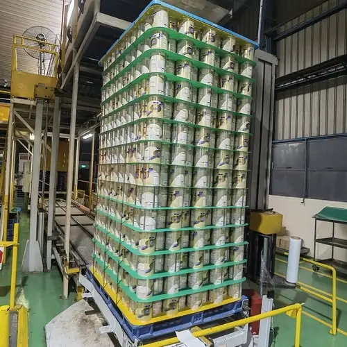 ألواح فواصل الطبقات للباليت مصنوعة من البلاستيك